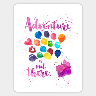 Adventure is Out There Magnet